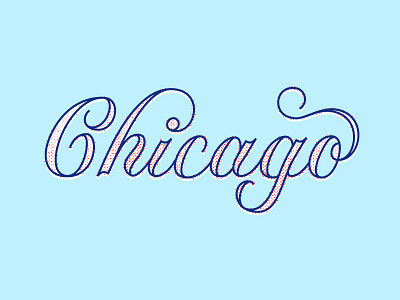 Chicago chicago lettering type typography