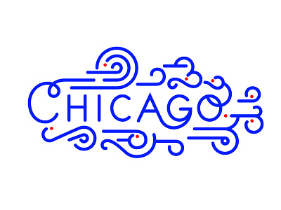 Windy City chicago lettering type typography