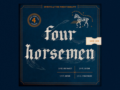 Four Horsemen 🥃 booze type