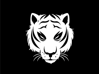 Tiger Insignia ai basket ball black white cat feline football insignia lion logo sport team tiger