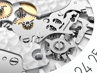 Nomos Neomatik mechanism 3d cg cgi design illustration nomos rendering watch watches ♥
