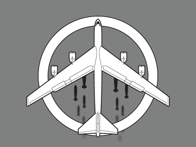 Peace b52 illustration peace war