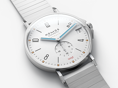 Nomos Tangente Sport Neomatik 42 3d cg nomos rendering watch
