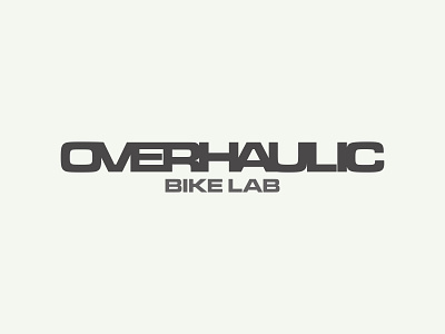 Overhaulic Bike Lab Wordmark