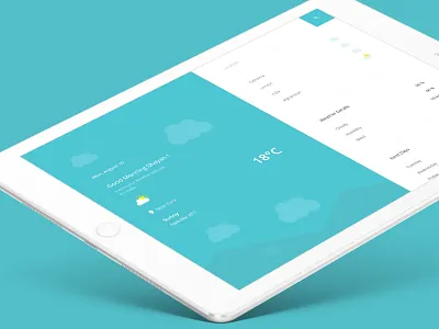 Weather UI Design behance design design thinking digital art dribbblers graphic design illustraion iosinspiration layout design minimal responsive design touchscreen typography ui uiux uiuxdesign user inteface ux weather webdesign