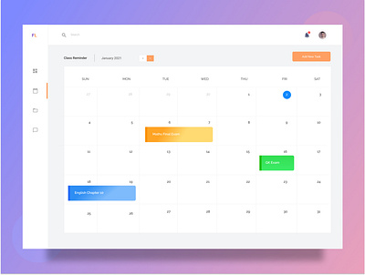 Future Learning Calendar View calendar ui clean dashboard design design system e learning enterprise event learning minimal navigation platform projects schedule task uiux ux visual identity web work