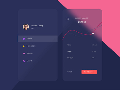 Morphism UI Exploration app app design clean color concept daily ui design dribbblers figma glass morphism glassy graph minimal trends 2021 typography ui trends uiux user interface ux viual design