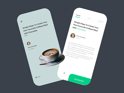 Beverages App Design app application clean coffee creative daily ui dailyui design design thinking elegant graphic design minimalist mobile ui mobileappdesign product design trend typography ui uidesign uiux