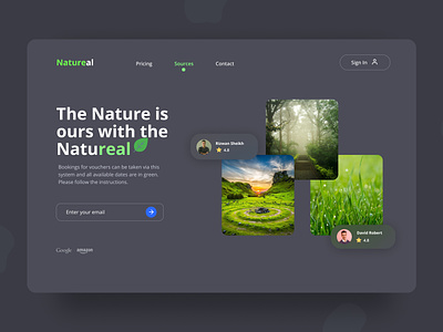 Greenery web design