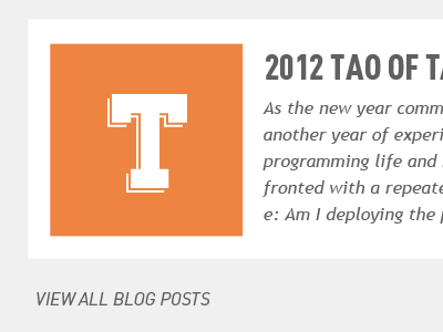Re-aligning our website blog orange taecho