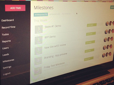 Prototype App app milestones prototype tasks web app