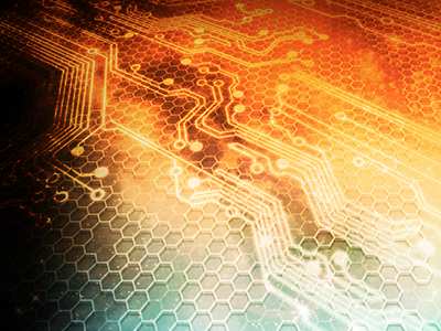 Honeycomb Background Level 2 background bright circuit future honeycomb tech