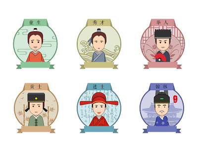 avatar illustrations ancient avatar chinese