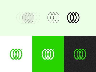 Winfaith® Logo branding design flat icon logo mark minimal