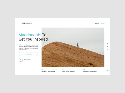 Ideabook Landing Page