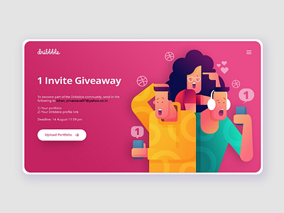 1 Dribbble Invite