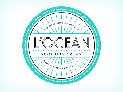 L'Ocean Soothing Cream by Eric Thomas on Dribbble