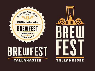 Brewfest logo alternates badge beer brew fest logo