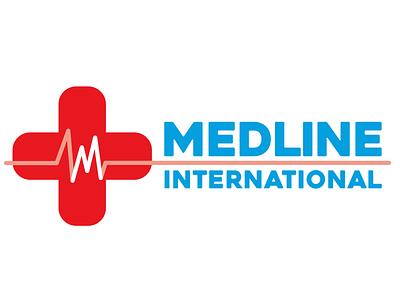 Medline International Logo branding health logo logo logo design logo illustration medical medical logo vector logo