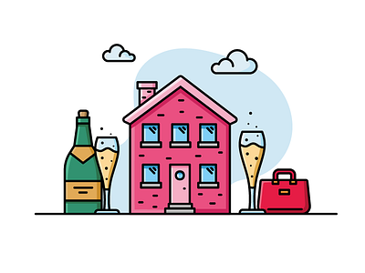 New House Illustration