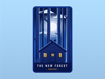 New Forest Outdoor Badge Design | Night Version