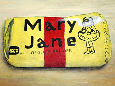 Mary Jane candy retro vintage