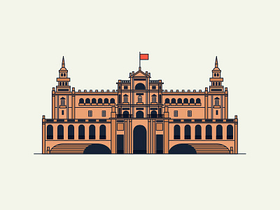 H10 map, Sevilla editorial history hotel icon illustration magazine monuments sevilla spain spain square vector