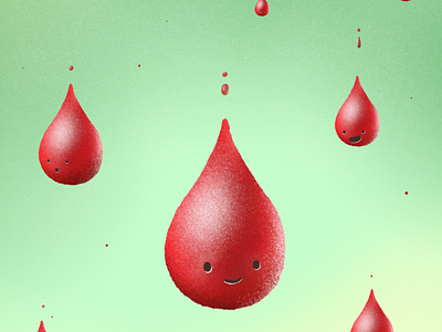 Blood biology blood digital art digital illustration illustration procreate science science illustration