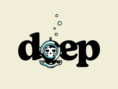 Deep deep deep sea hand drawn illustration procreate scuba scuba diving seal sealife seals