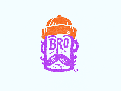 Bro! brother captain drawing dude dudes face faces hand drawn hipster illustration male male character mustache mustaches procreate profile seaman type type art type design