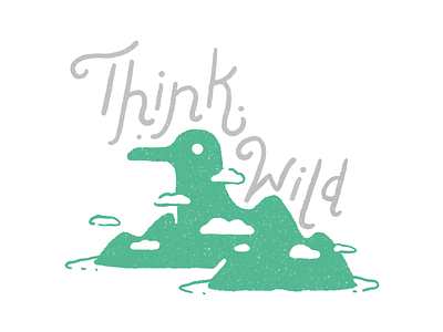 Think Wild 2 animal design drawing hand drawn illustration island procreate think think wild wild