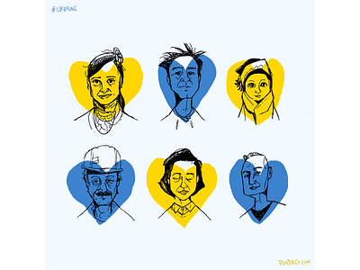Ukraine Faces hand drawn illustration peace procreate stop war ukraine ukraine war war