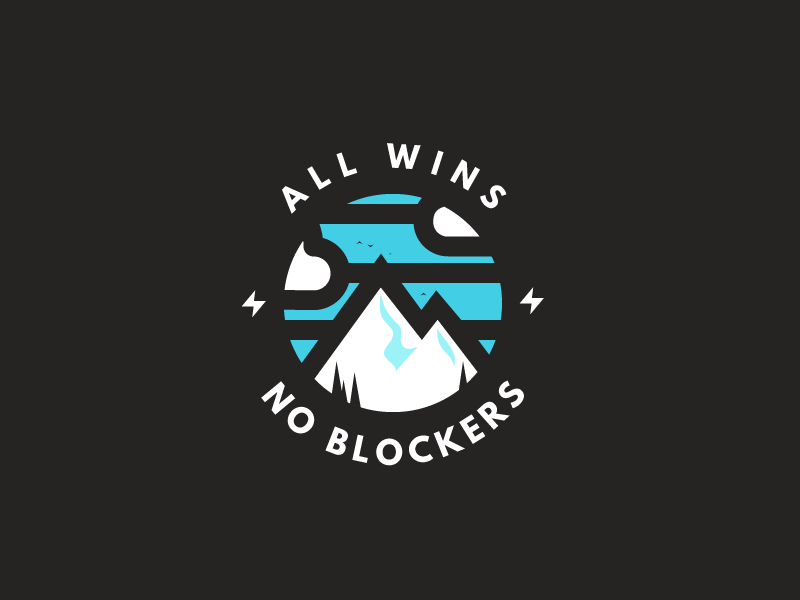 All Wins / No Blockers developers code tee shirt