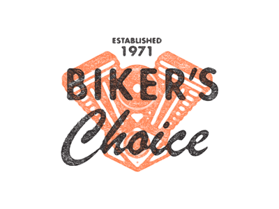 Biker's Choice V-Twin logo motorcycle motorcycle branding motorcycles old vintage