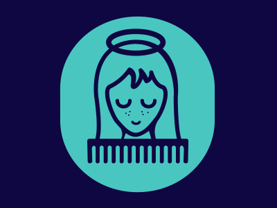 Forest Girl Combs combs girl logo