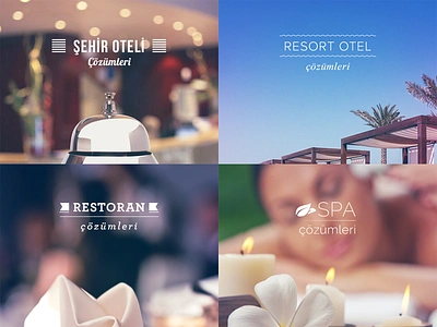 Typographic banners banner hotel hotels resort restaurant spa typography