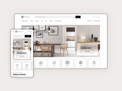 eCommerce Design - Clean & Minimalist clean design ecommerce design ecommerce shop magento 2 minimalist mobile first ux design