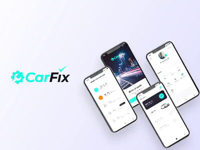 CarFix - Car Insurance APP android app design app design car app car insurance clean design clean ui insurance app ios app design modern app design