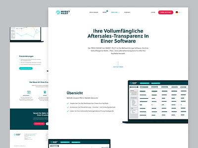 Markt Pilot | Price Radar berlin clean dailyui design germany green landing minimal product landing product website radar startup tech technology ui uidesign webflow website white