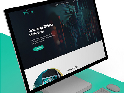 Tecnology Website Template