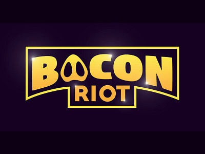 Bacon riot - Logo design brand brand design brand identity branding identity identity design logo logo design logo identity logotype