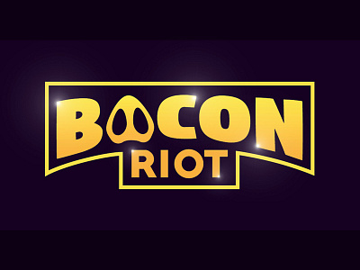 Bacon riot - Logo design