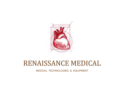 Renaissance Medical brand brand design brand identity identity identity design logo logo design logotype medical branding medical equipment medical logo medical technologies medicine