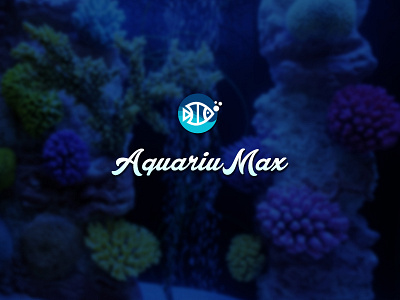 Aquariu Max aquarium branding branding design identity identity design logo logo design logo identity logotype online shop shop