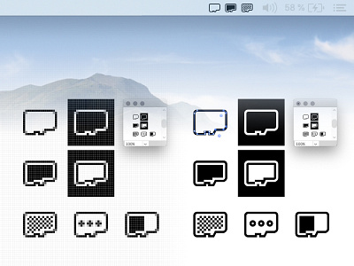MacOS menubar SD card icon app icon macos menubar minimal sd card ui