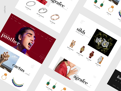 cartier concept cartier design ecommerce fashion online marketing online store onlineshop redesign