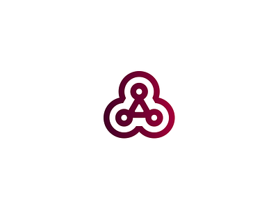 Molecule Logo. brand branding daily design logo mark molecule pedrod