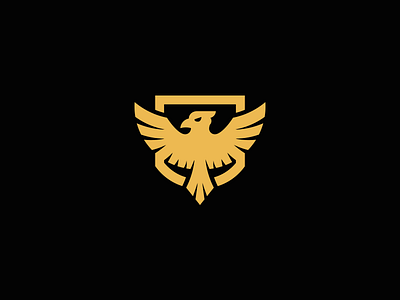 Eagle. bird brand branding design eagle graphic logo pedro shield