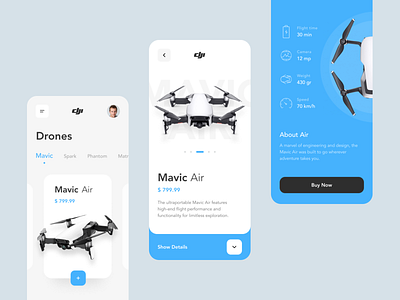 DJI Store concept