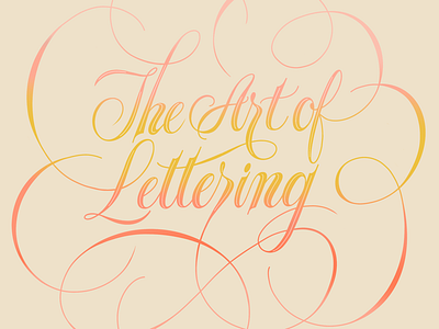 The art of lettering